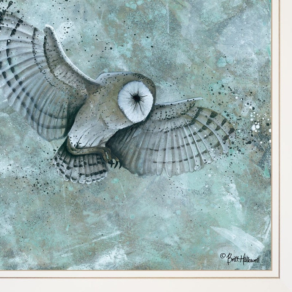 Set Of Two Wildlife 1 White Framed Print Wall Art W2B