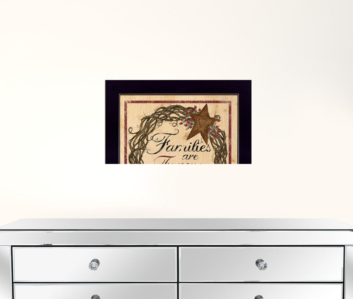 Set Of Two Family Wisdom II Black Framed Print Wall Art W2B