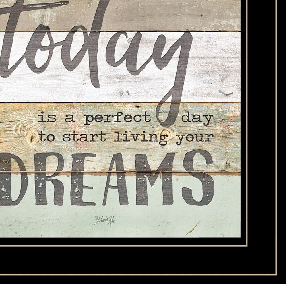 Set Of Two Trust in the Lord Black Framed Print Wall Art W2B