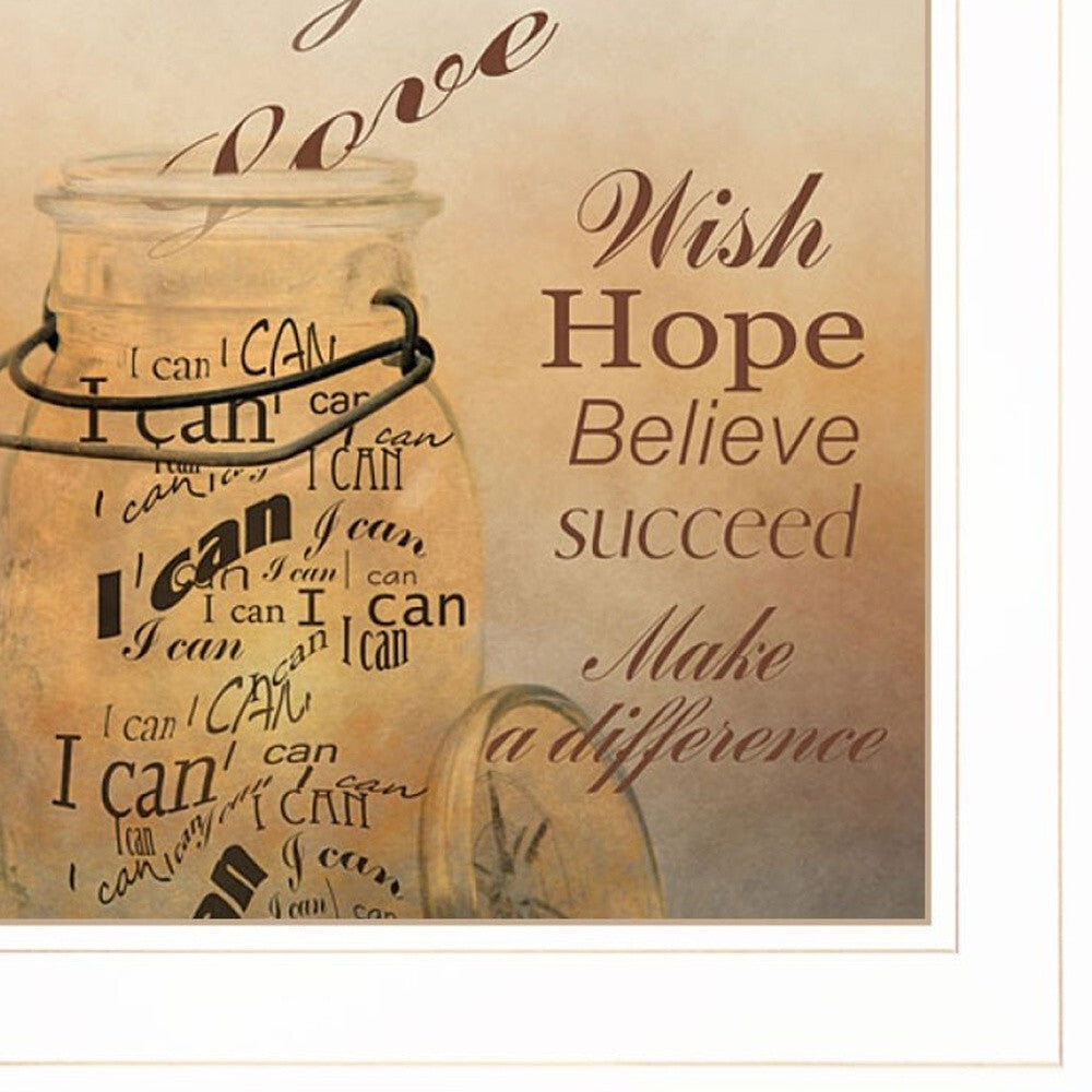 Set Of Two Music 1 White Framed Print Wall Art W2B