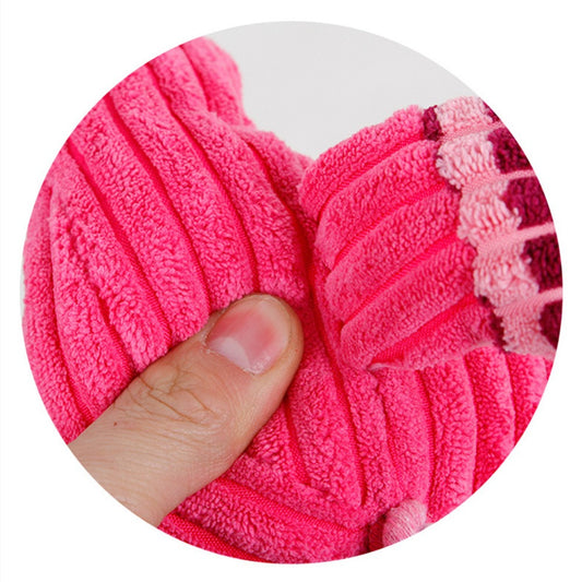 Vocal Animal Plush for Pet Dog Molar Teeth Cleaning Training LadyShow.Store