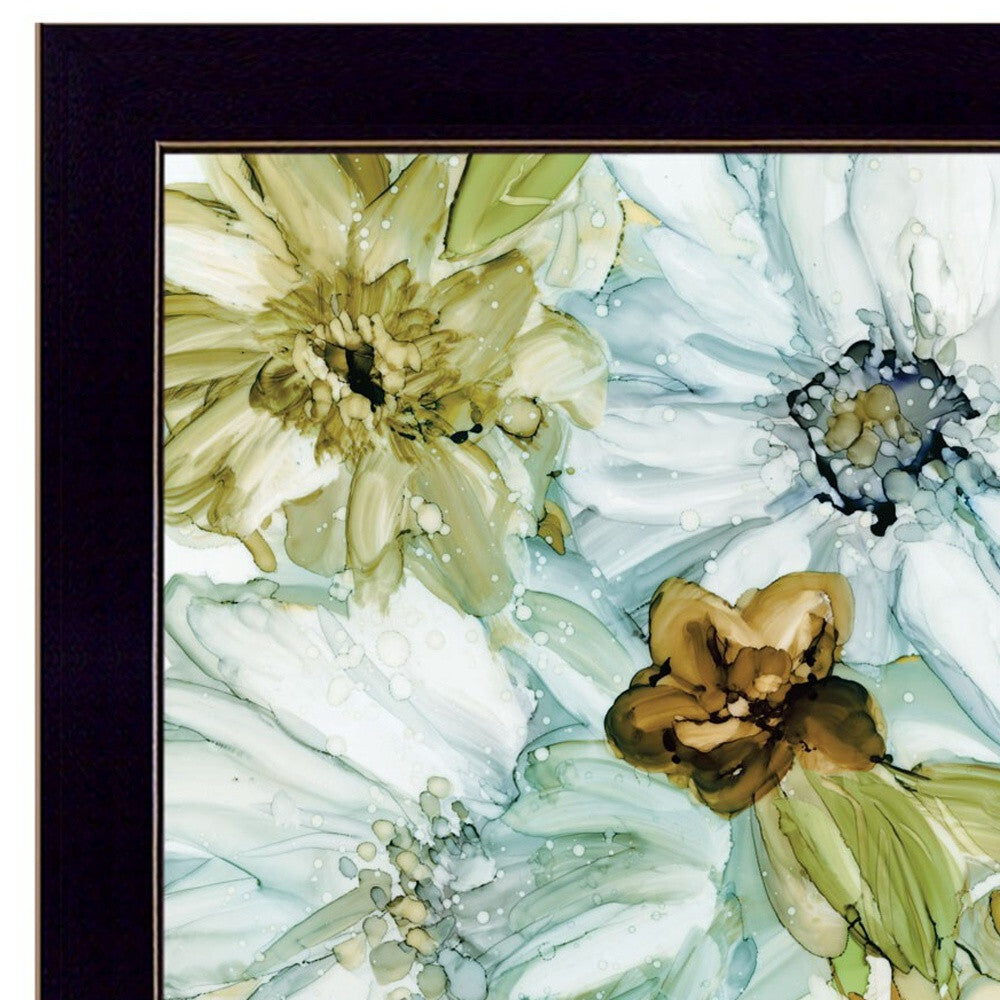 Set Of Two Sea Glass 3 Black Framed Print Wall Art W2B