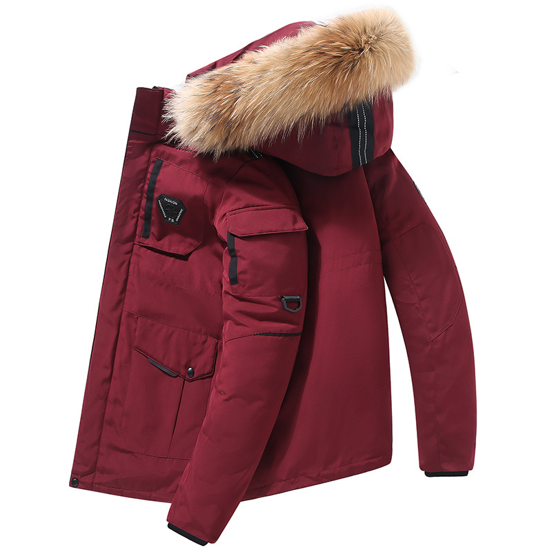 Winter Fur Collar Hooded Jacket Pi-Mart