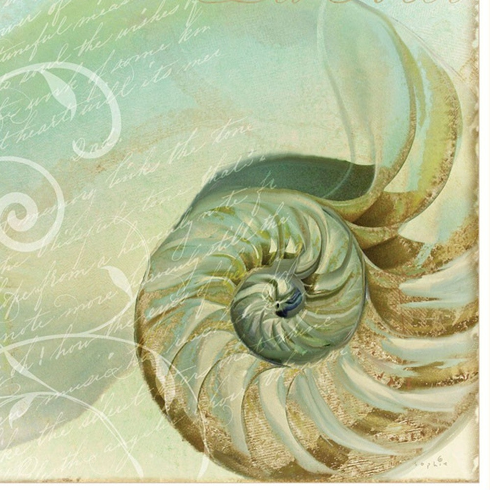 Set Of Two The Sea I and Sea II 2 White Framed Print Wall Art W2B