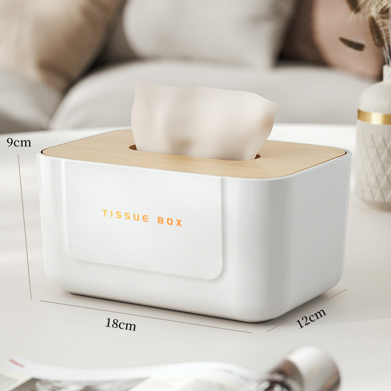 Tissue Box Napkin Tissue Box Household Living Room Car Tissue Box LadyShow.Store