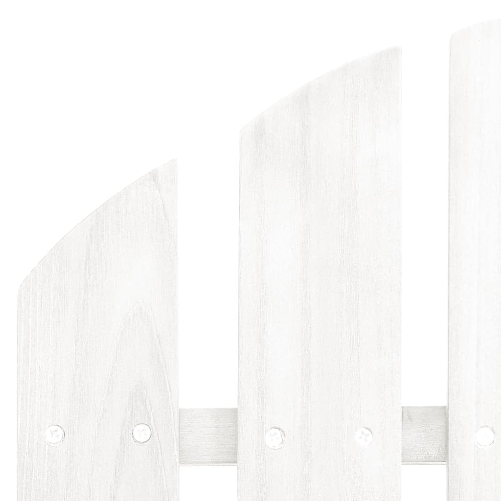 Patio Rocking Chair Wood White W2B