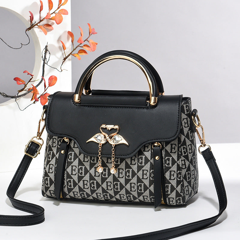 Womens Stylish Versatile Tote Shoulder And Crossbody Bag LadyShow.Store