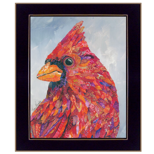 The Messenger 1 Black Framed Print Wall Art