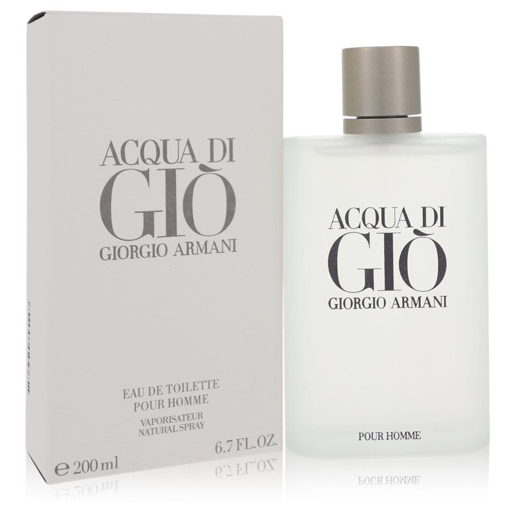 Acqua Di Gio by Giorgio Armani Eau De Toilette Spray 6.7 oz (Men) W2B