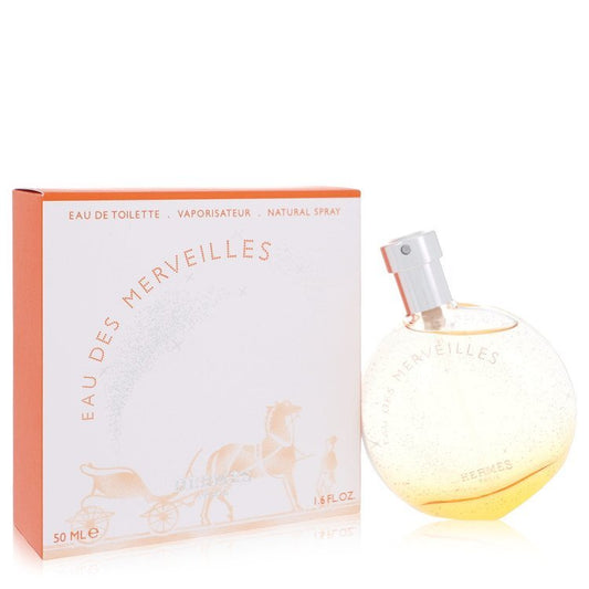 Eau Des Merveilles by Hermes Eau De Toilette Spray 1.6 oz (Women) W2B