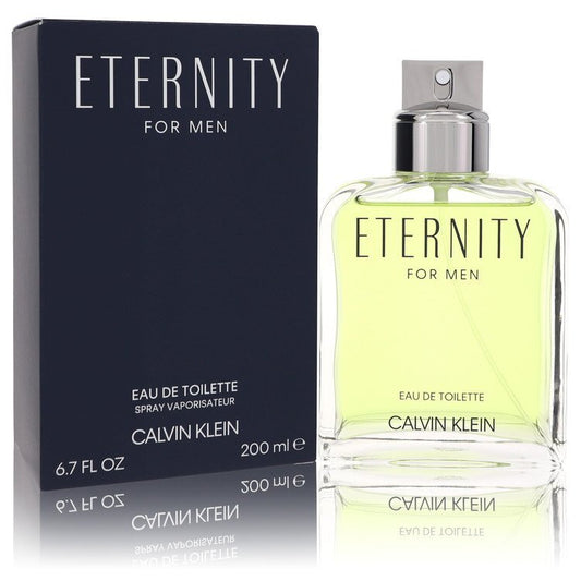 Eternity by Calvin Klein Eau De Toilette Spray 6.7 oz (Men) W2B