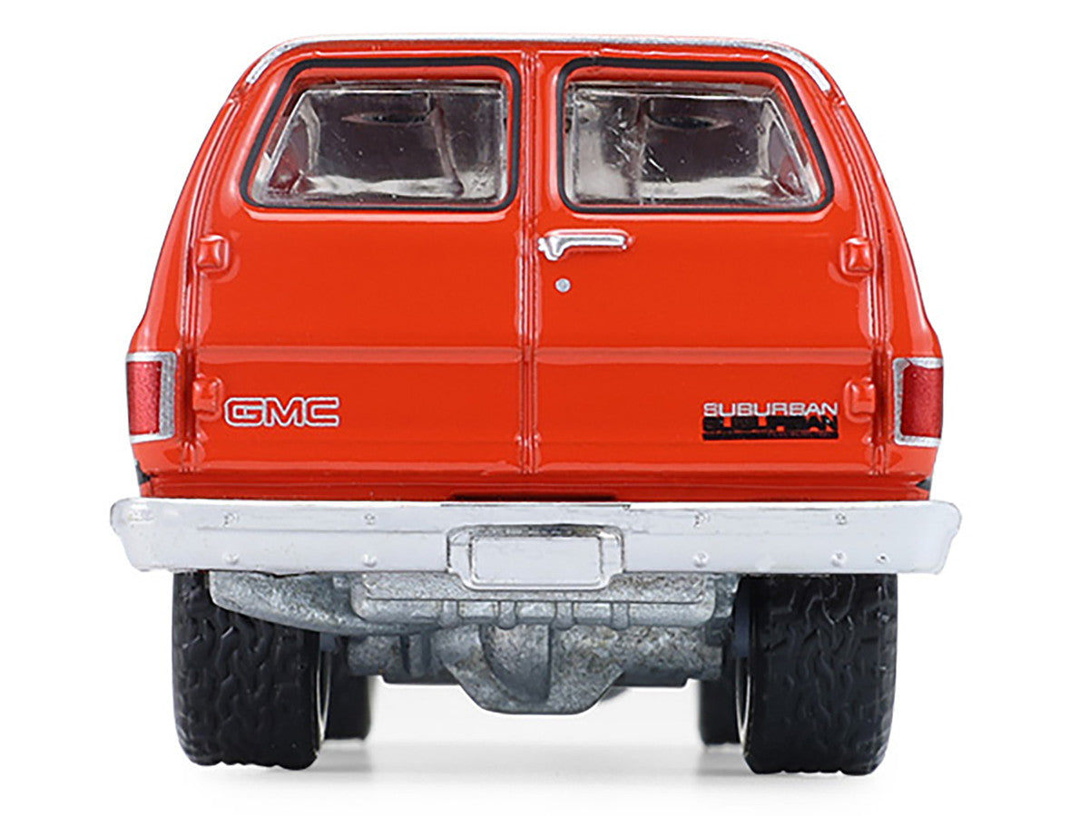 1991 GMC Suburban "Canada Coast Guard" Red with White Stripes "Hot Pursuit - Canada Special Edition" Series 1/64 Diecast Model Car by Greenlight Greenlight
