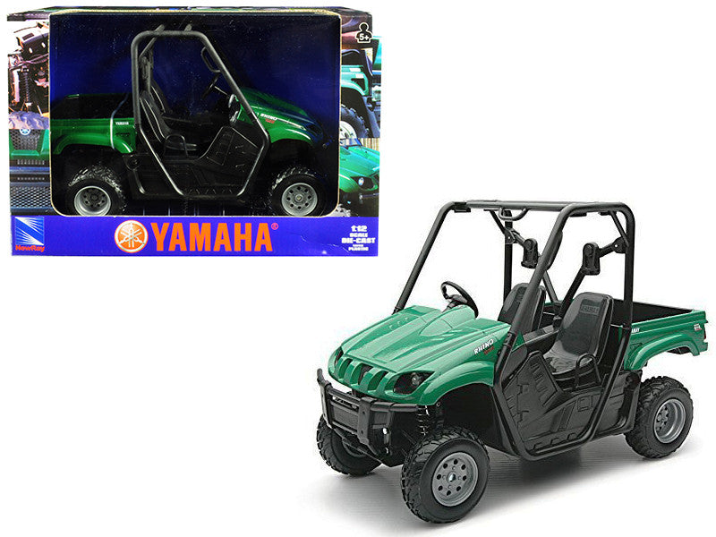 2008 Yamaha Rhino 700 F1 4x4 Off Road ATV Green 1/12 Diecast Model by New Ray New Ray