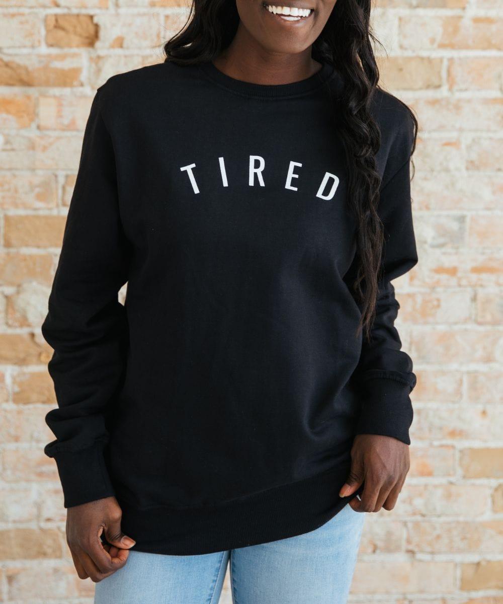 Tired Sweatshirt-0