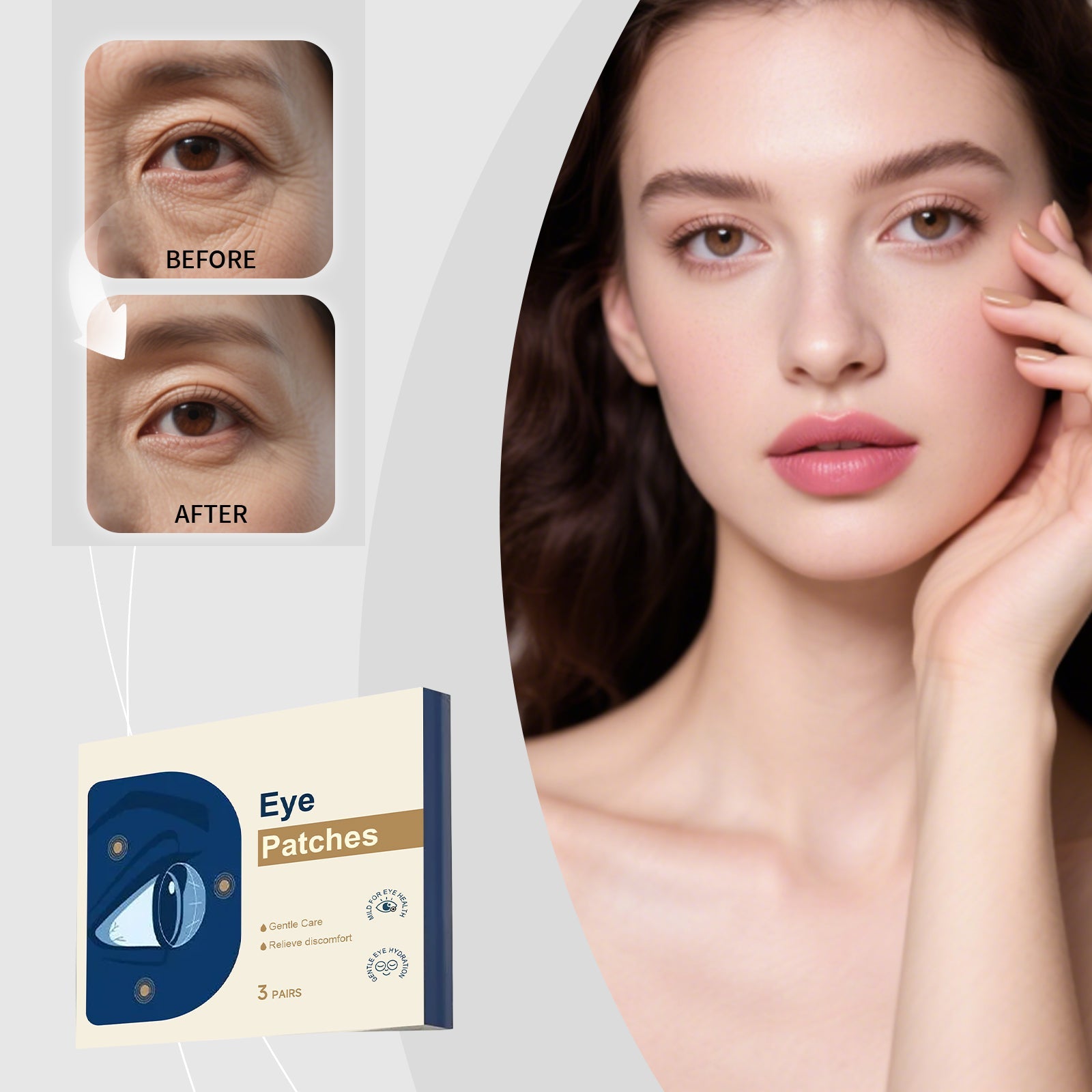 Cooling Eye Patch Tri Light Beauty