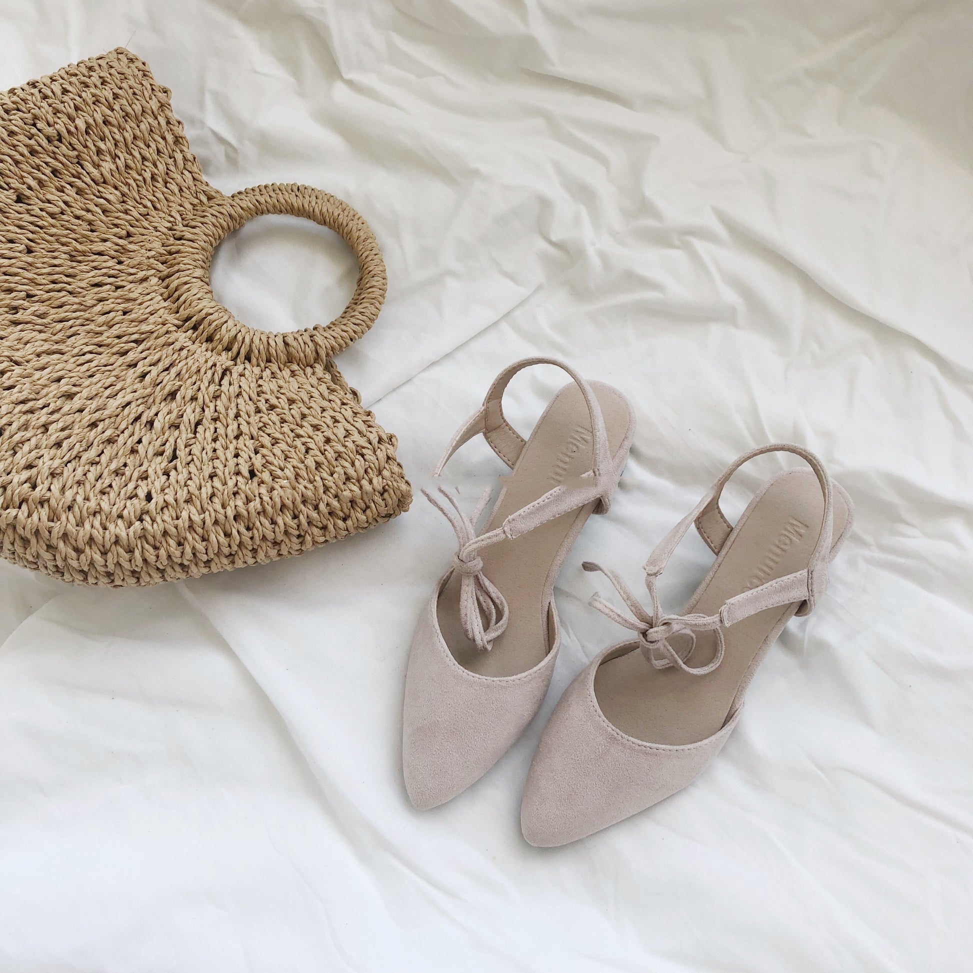 Fashionable Women's Chunky Heel Sandals with Lace-up Design Best YouTube Store