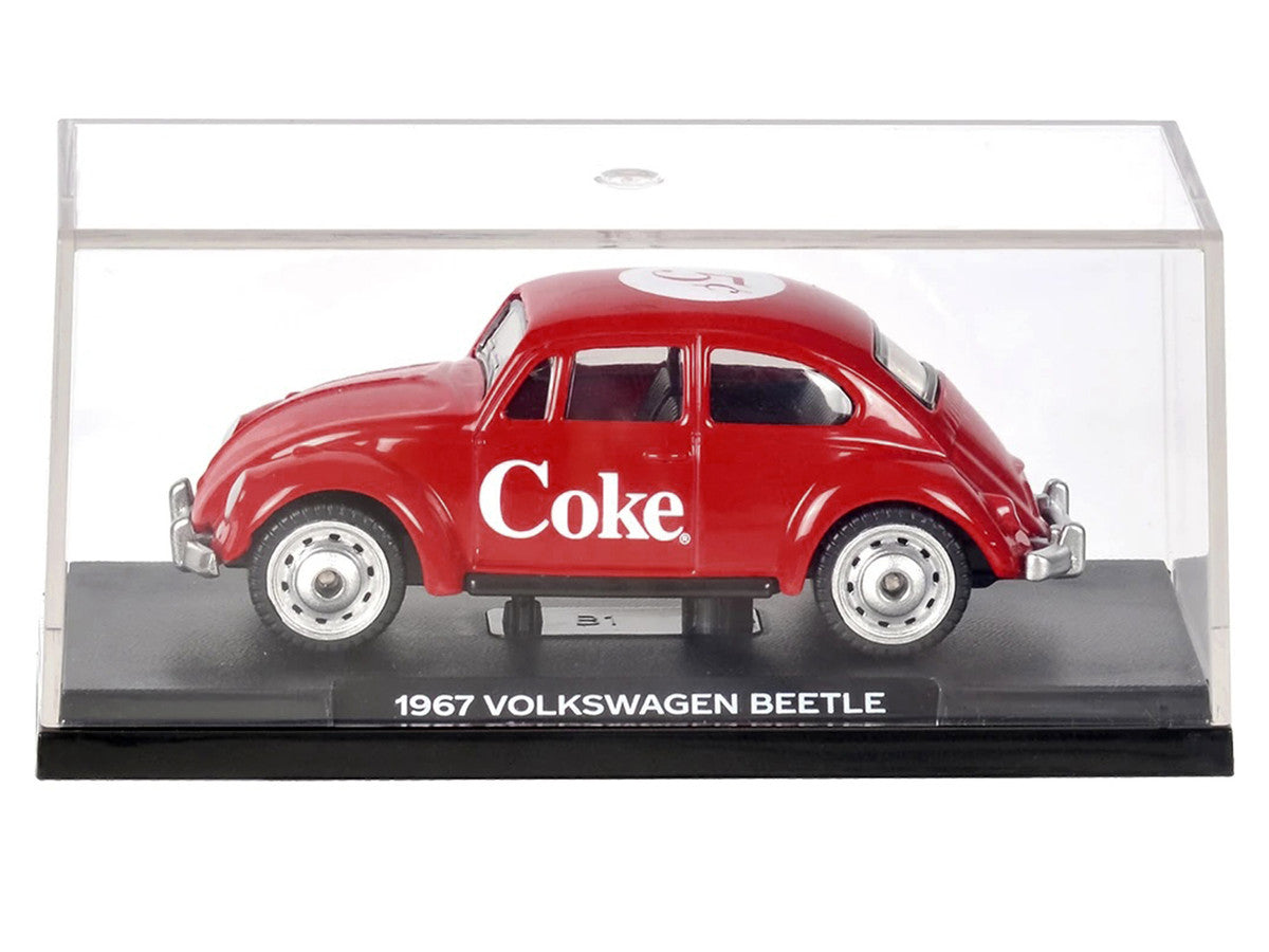 1967 Volkswagen Beetle "Coca-Cola" Red 1/50 Diecast Model by Motorcity Classics Motorcity Classics