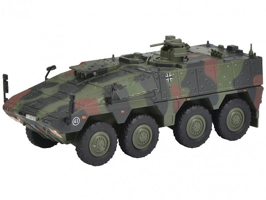 Tpz. Tank Boxer "German Army" Green Camouflage 1/87 (HO) Scale Diecast Model Car by Schuco Schuco