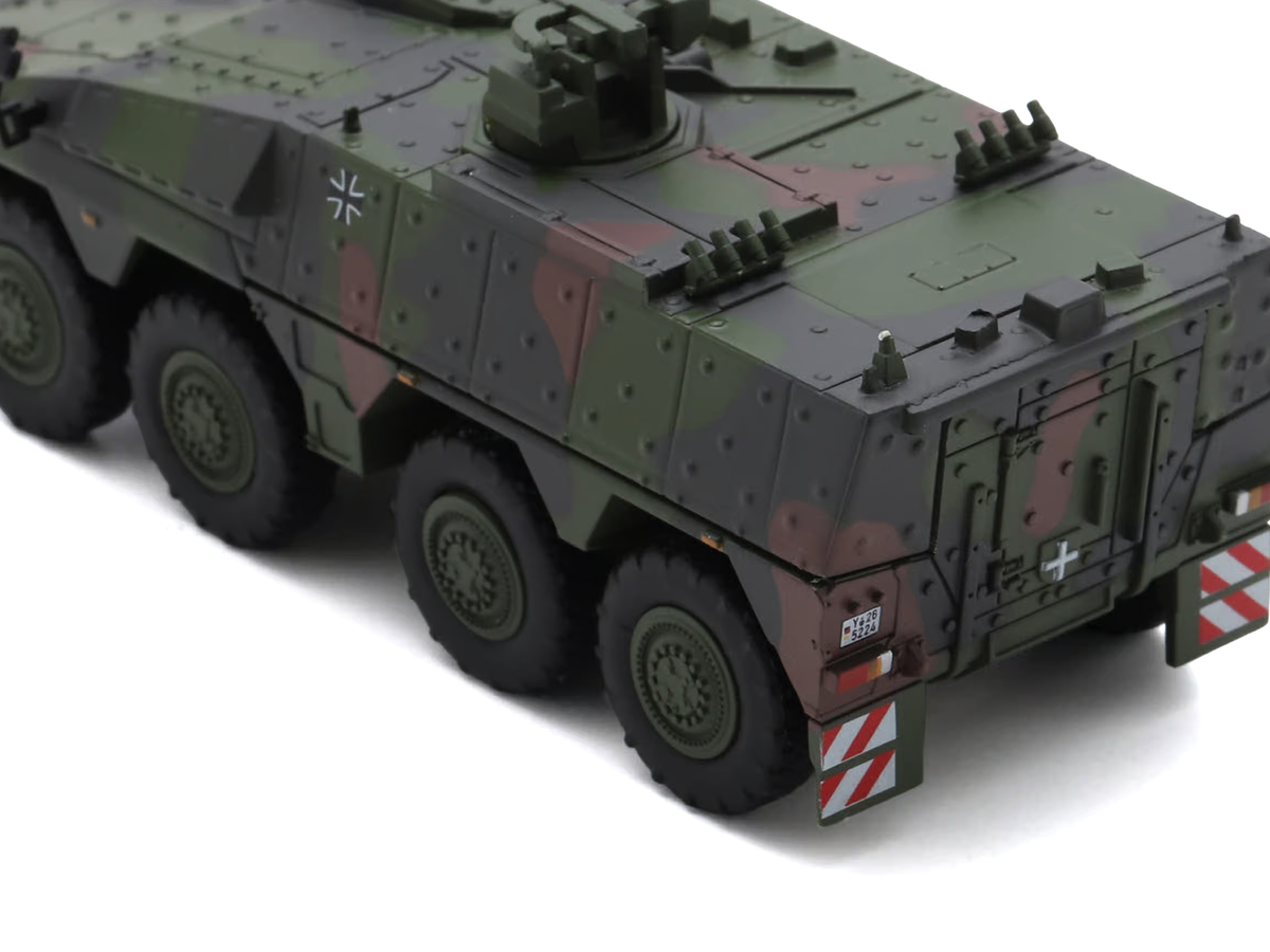 Tpz. Tank Boxer "German Army" Green Camouflage 1/87 (HO) Scale Diecast Model Car by Schuco Schuco