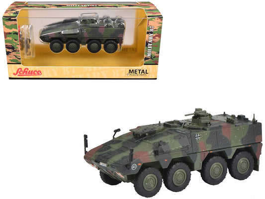 Tpz. Tank Boxer "German Army" Green Camouflage 1/87 (HO) Scale Diecast Model Car by Schuco Schuco