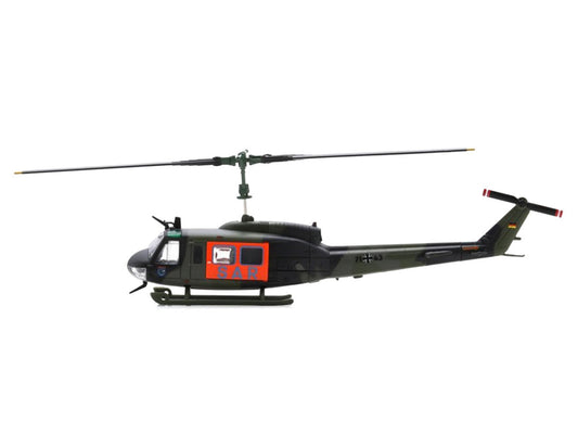 Bell UH 1D Helicopter "SAR - German Army" Green Camouflage 1/87 (HO) Scale Diecast Model Car by Schuco Schuco