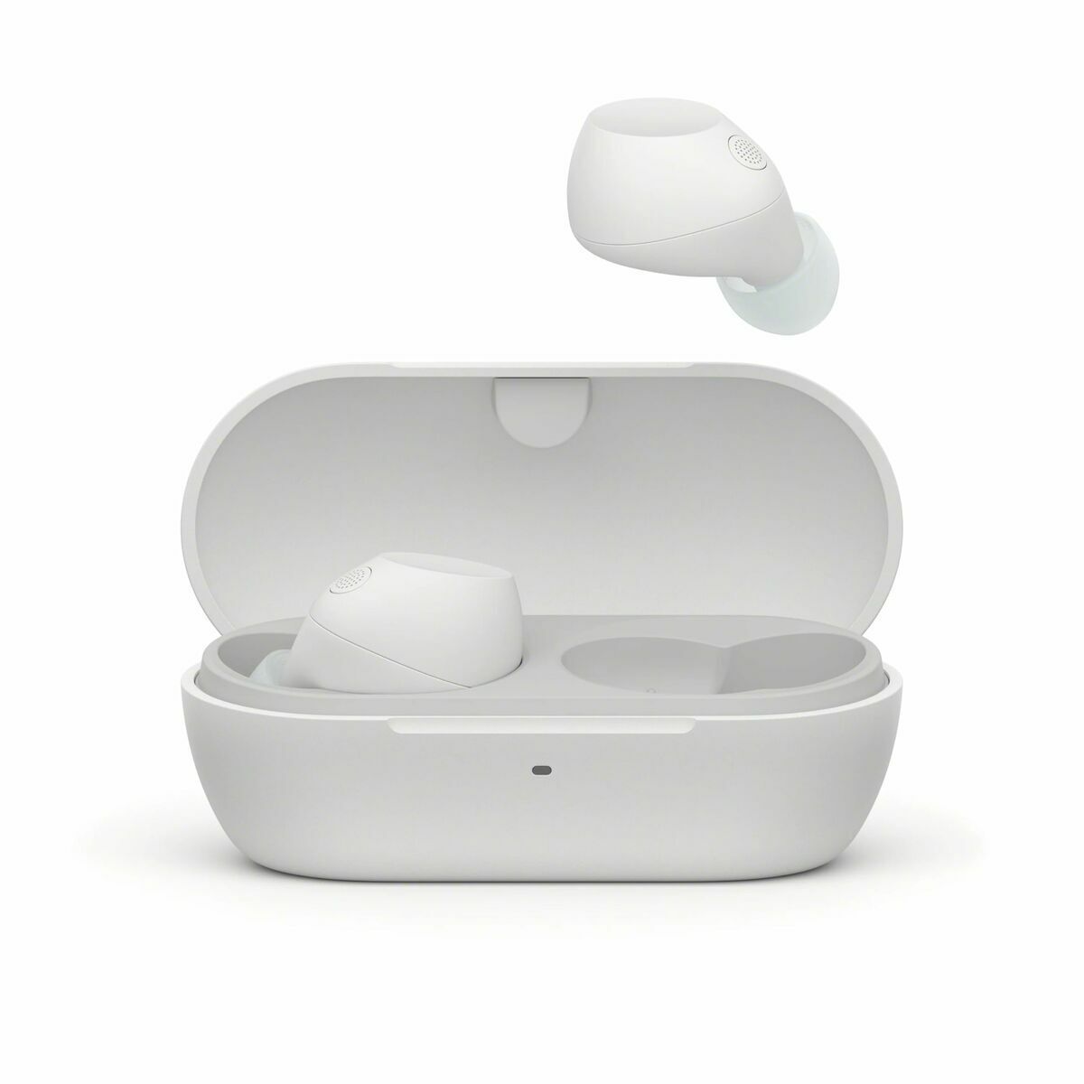 Headphones Sony WF-C710NW White-3
