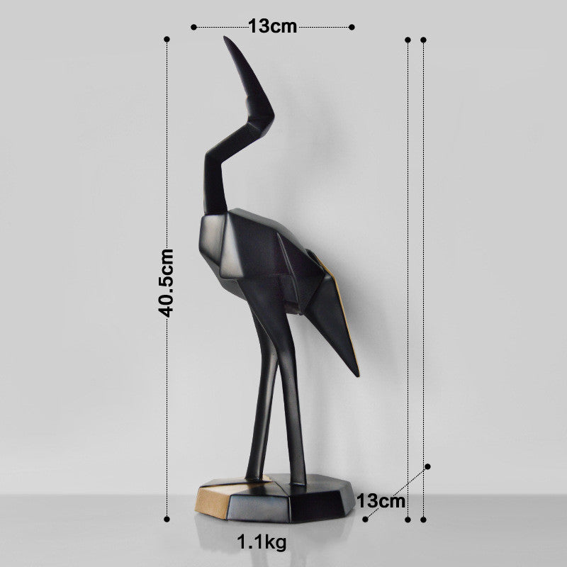 Nordic Creative Flamingo Decoration Resin Crafts CJD