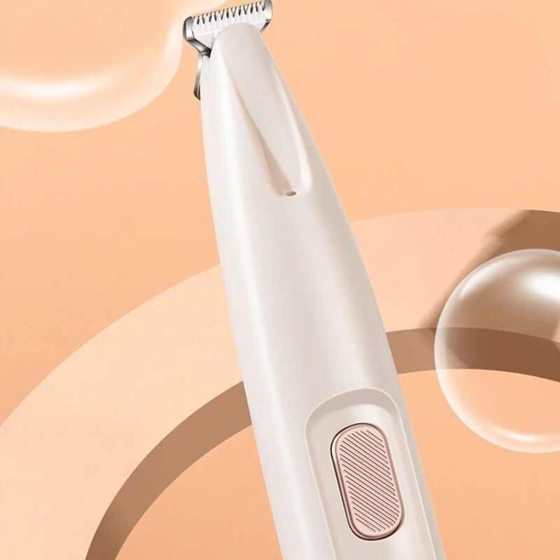 New Dog Paw Trimmer With LED Light Fully Waterproof Pet Hair Trimmer With LED Display Dog Clippers For Grooming 18mm Widen Blade Best YouTube Store