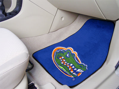Florida Gators Car Mats Printed Carpet 2 Piece Set W2B