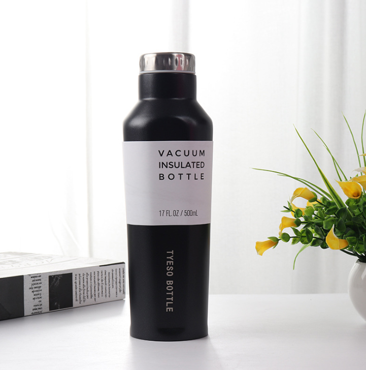 Square Motion Insulated Water Bottle (Thermal Cup) LadyShow.Store