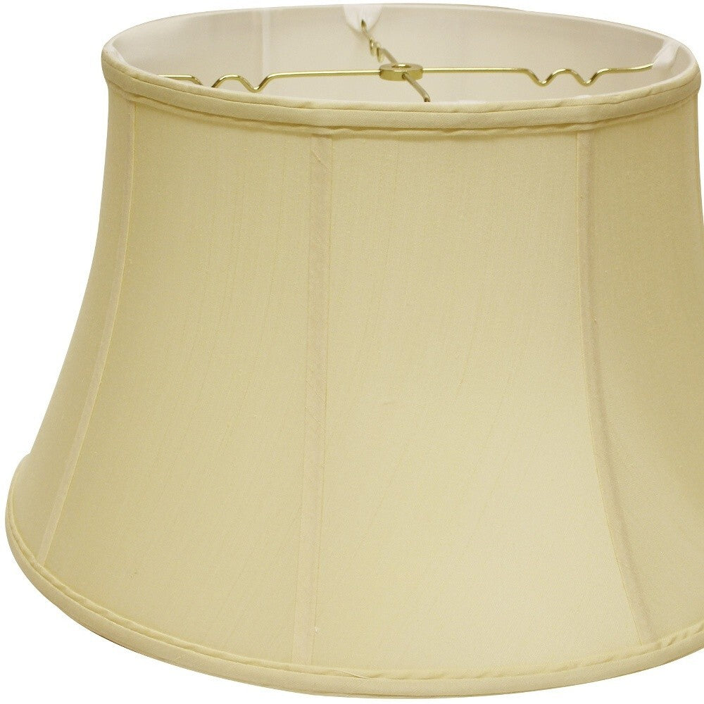 18" Antique White Drum Monay Shantung Lampshade W2B