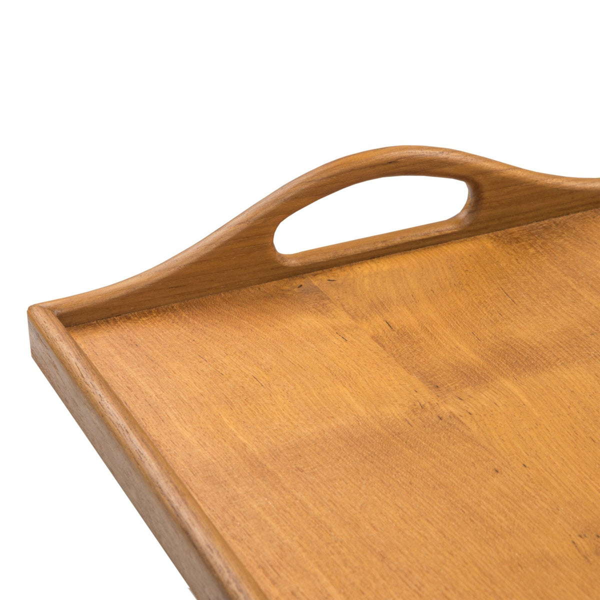 Designer Solid Teak 19" Serving Tray W2B