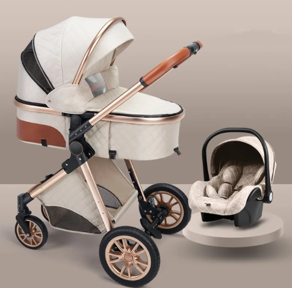 Stylish High View Stroller Lightweight Folding LuxuryLifeWay Online Store