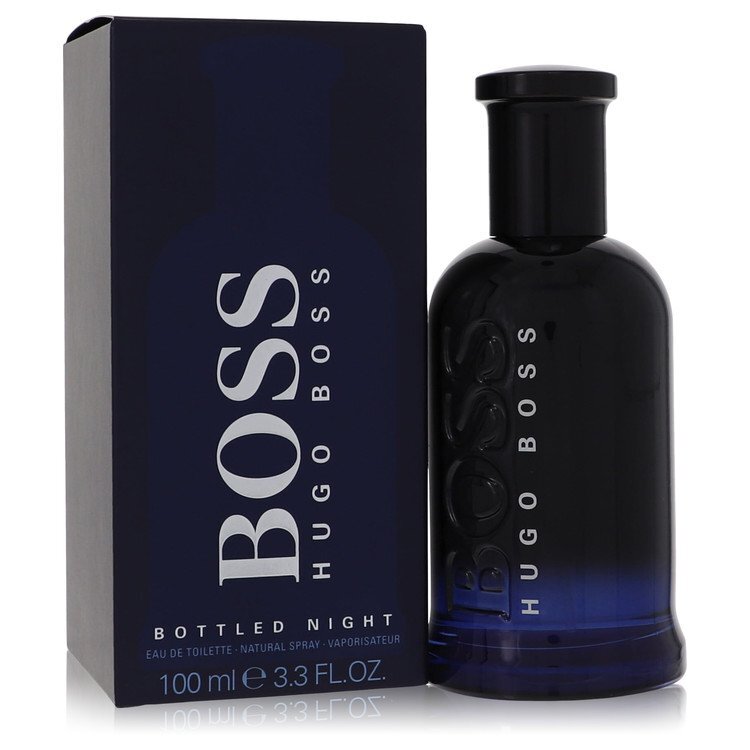 Boss Bottled Night by Hugo Boss Eau De Toilette Spray 3.3 oz (Men) W2B