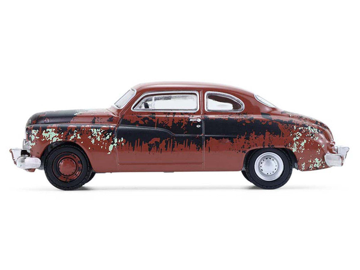 1949 Mercury Eight "Barn Find" Brown (Rusted) "Down on the Farm" Series 11 1/64 Diecast Model by Greenlight Greenlight