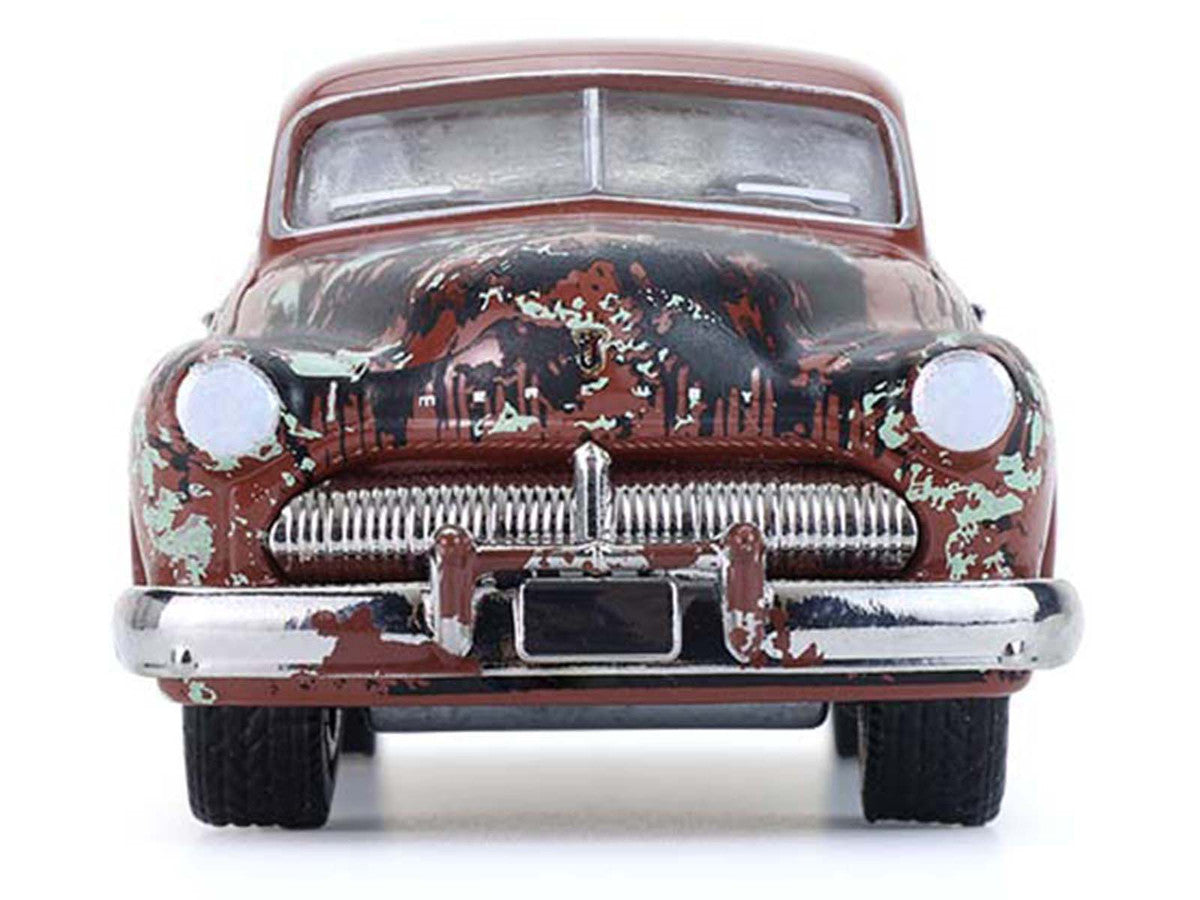 1949 Mercury Eight "Barn Find" Brown (Rusted) "Down on the Farm" Series 11 1/64 Diecast Model by Greenlight Greenlight