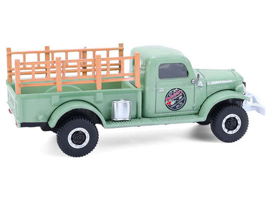 1946 Dodge Power Wagon Pickup Truck "Strawberry Farm" Green "Down on the Farm" Series 11 1/64 Diecast Model by Greenlight Greenlight