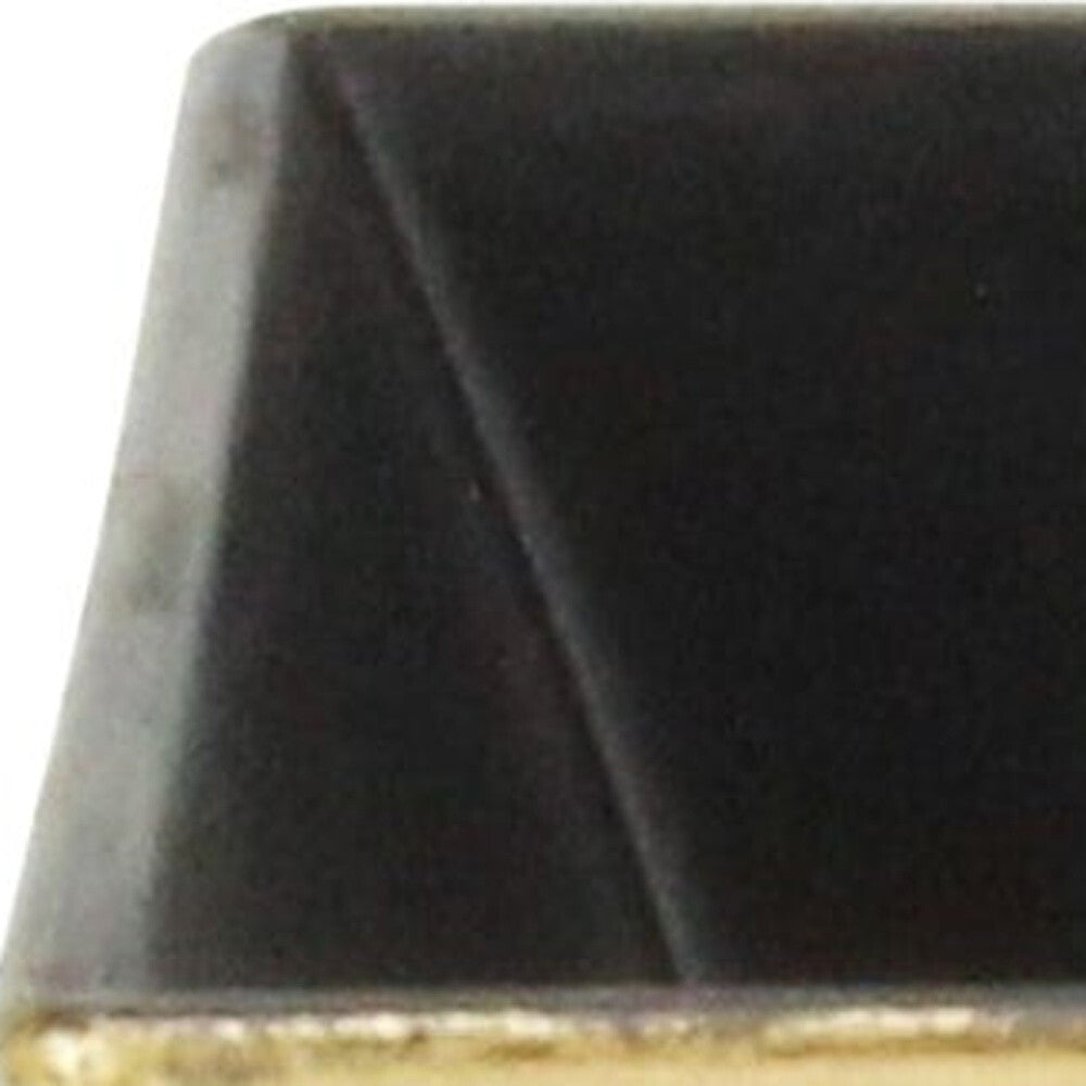 5" Gold Recycled Plastic Indoor Outdoor Square Pot Planter W2B
