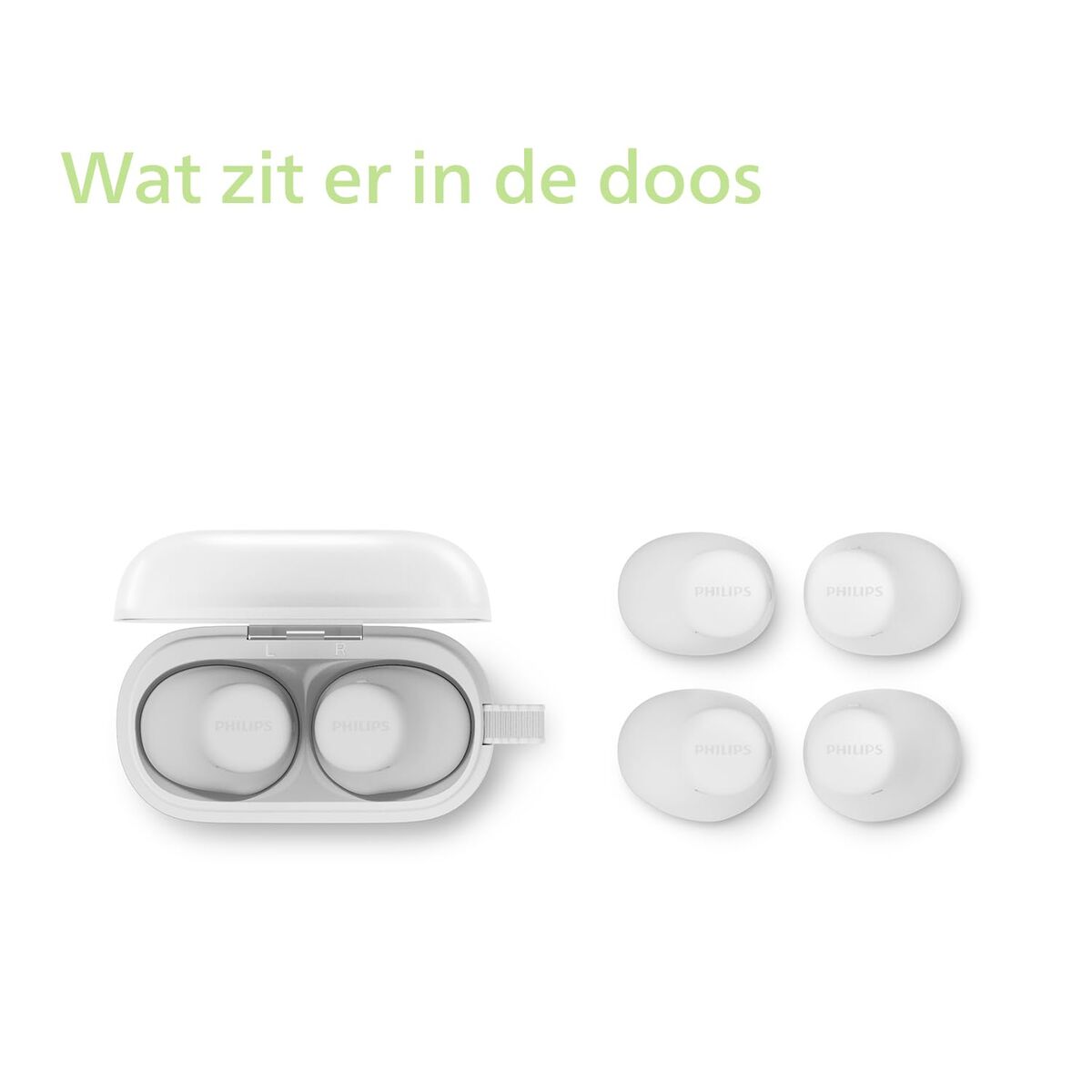 Headphones Philips TAT2149WT White-5