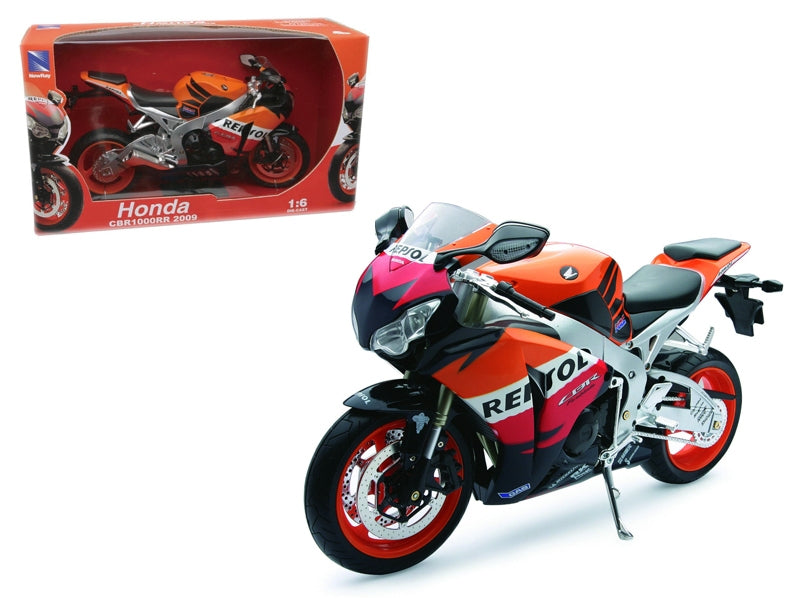 2009 Honda CBR1000RR "Repsol" 1/6 Diecast Motorcycle Model by New Ray W2B