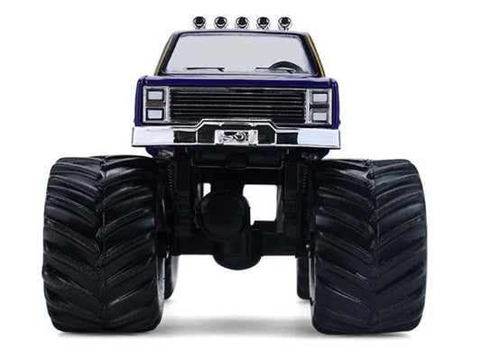 1984 Chevrolet C20 Monster Truck #9 "NAPA" Blue with Graphics "Kings of Crunch - Hendrick Motorsports Tribute" Special Edition 1/64 Diecast Model Car by Greenlight Greenlight