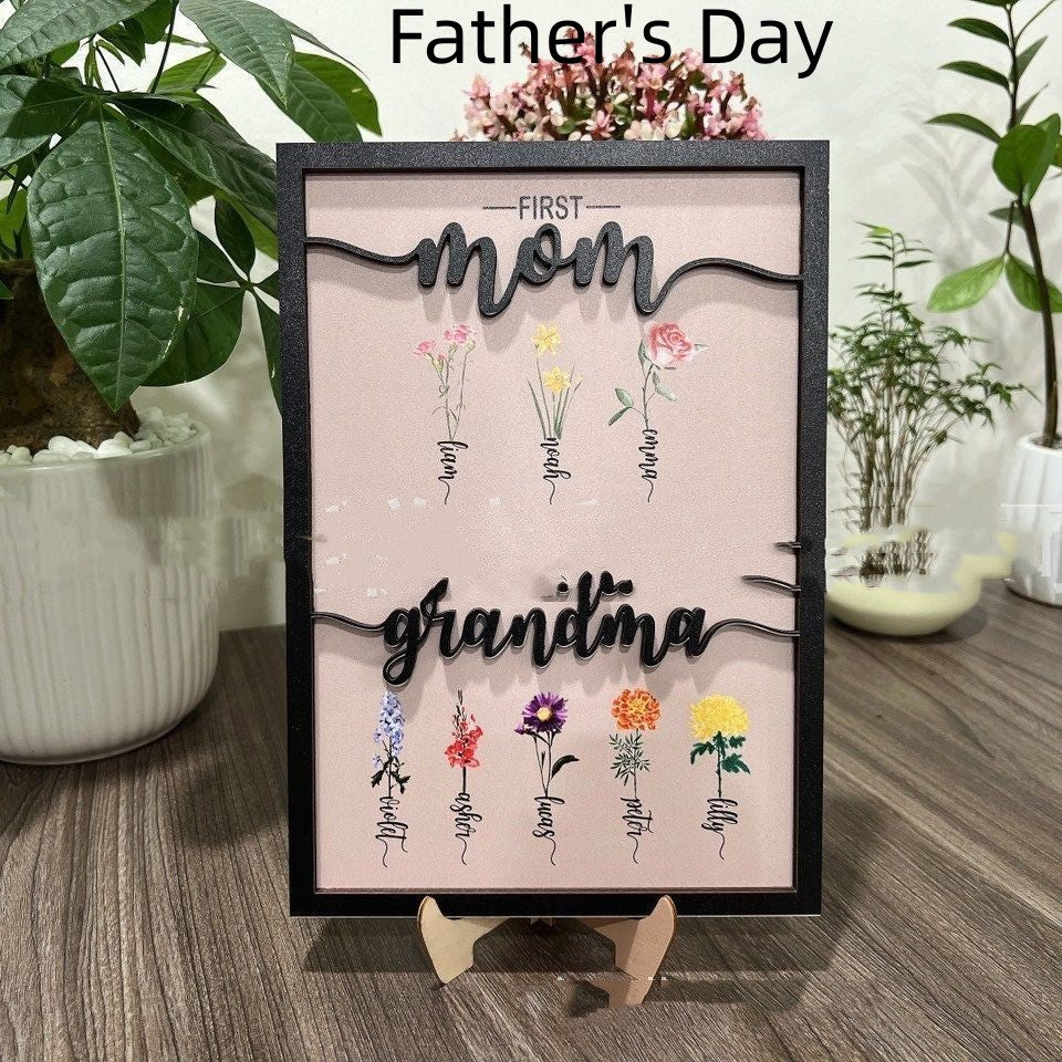 Photo Frame Gift Decoration Mother's Day Gift CJD
