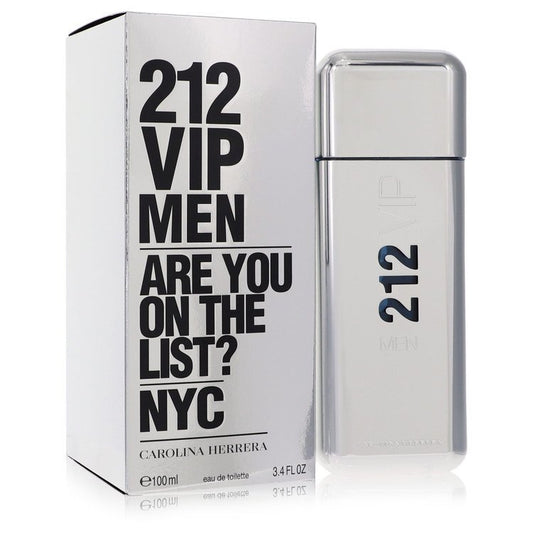 212 Vip by Carolina Herrera Eau De Toilette Spray 3.4 oz (Men) W2B