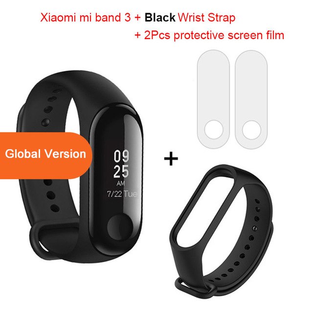 Global Version Xiaomi mi band 3 Fitness Tracker Smart Bracelet 0.78 OLED Touch Screen 50M Waterproof miband 3 Xiomi band 3 Best YouTube Store