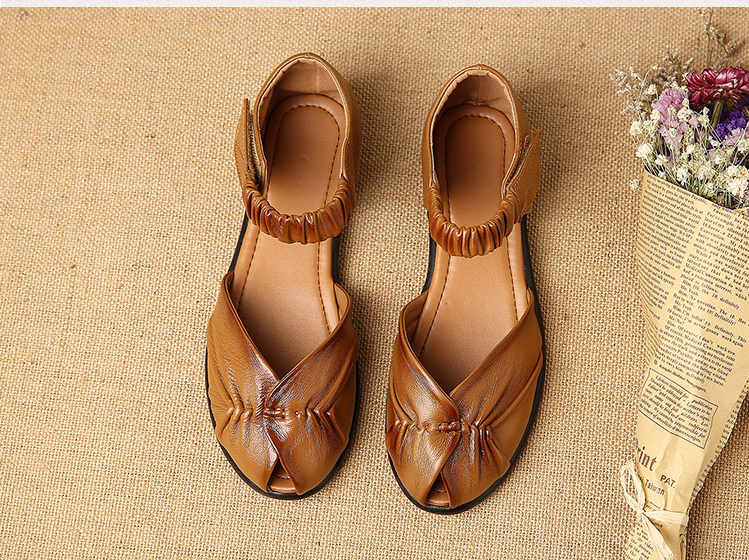 Breathable Ethnic Style Peep-Toe Women's Sandals Best YouTube Store