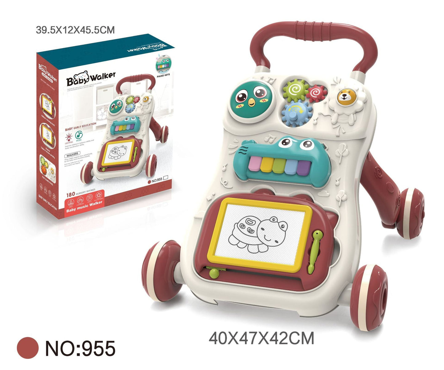 Multifunctional Baby Walker Toy with Music LuxuryLifeWay Online Store