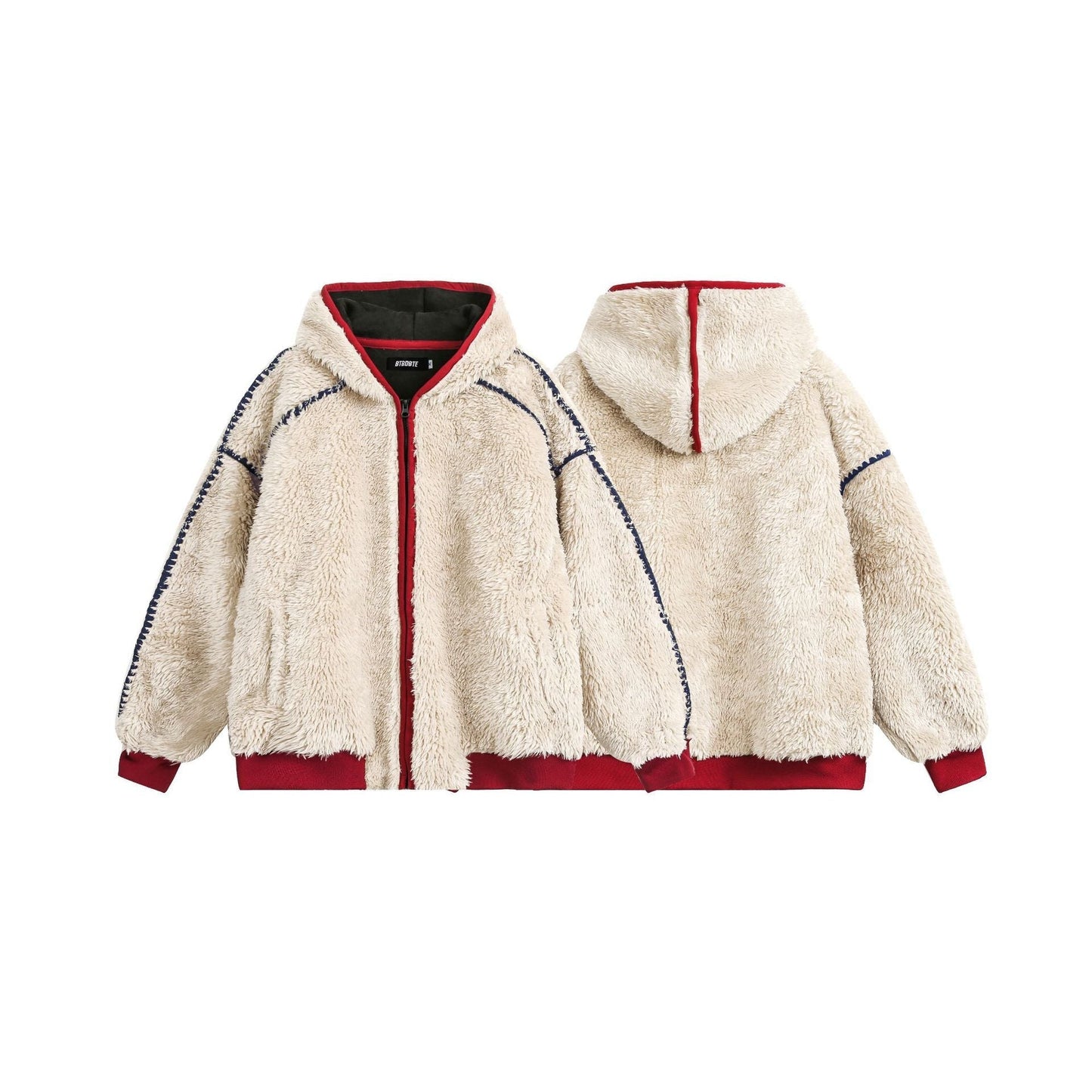 New Winter Velvet Cotton Clothes Lamb Wool Coat LadyShow.Store