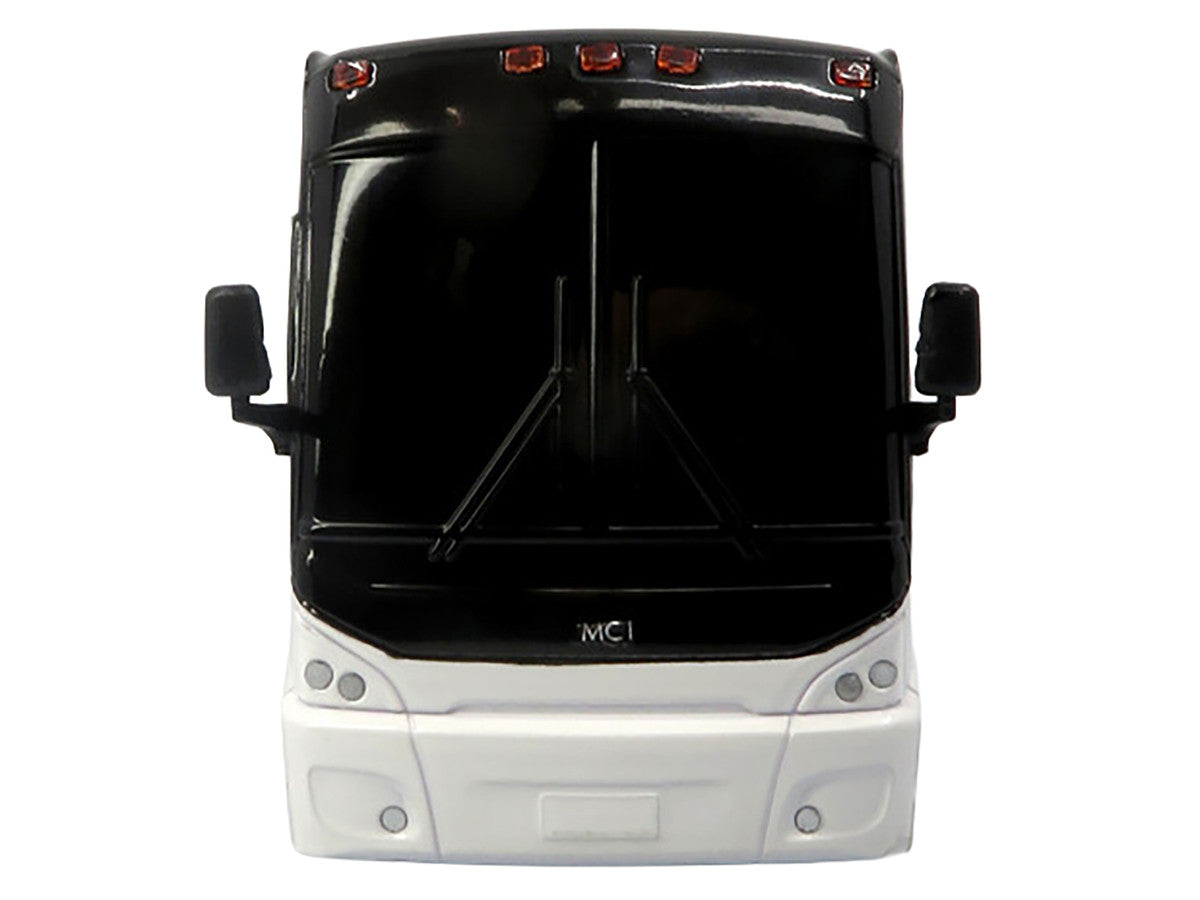 MCI J4500 Coach Bus Blank White Limited Edition 1/50 Model by Iconic Replicas Iconic Replicas