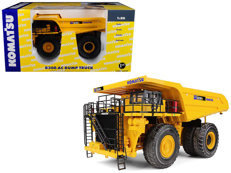 Komatsu 830E-AC Dump Truck 1/50 Diecast Model by First Gear First Gear