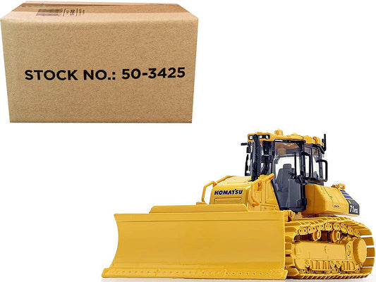 Komatsu D71PXi-24 Dozer with Drawbar 1/50 Diecast Model by First Gear First Gear
